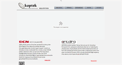 Desktop Screenshot of coptek.com.tr